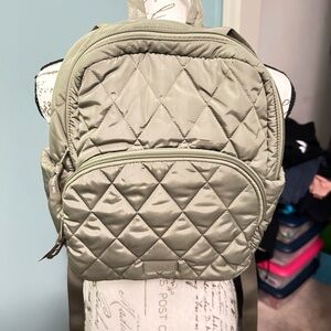 Vera Bradley small backpack and matching wallet EUC